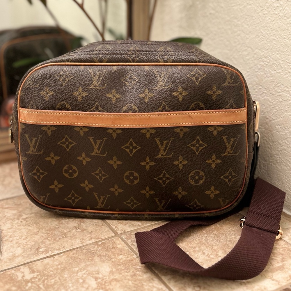 Louis Vuitton Brown Monogram Crossbody Bag